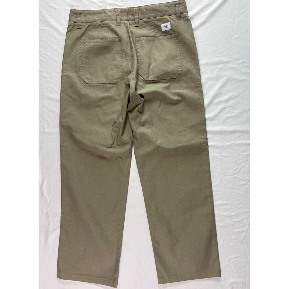 Katin Chino Pants Mens 31 Khaki Tan Cotton Straight Leg Surf Relaxed Heritage - Picture 9 of 9
